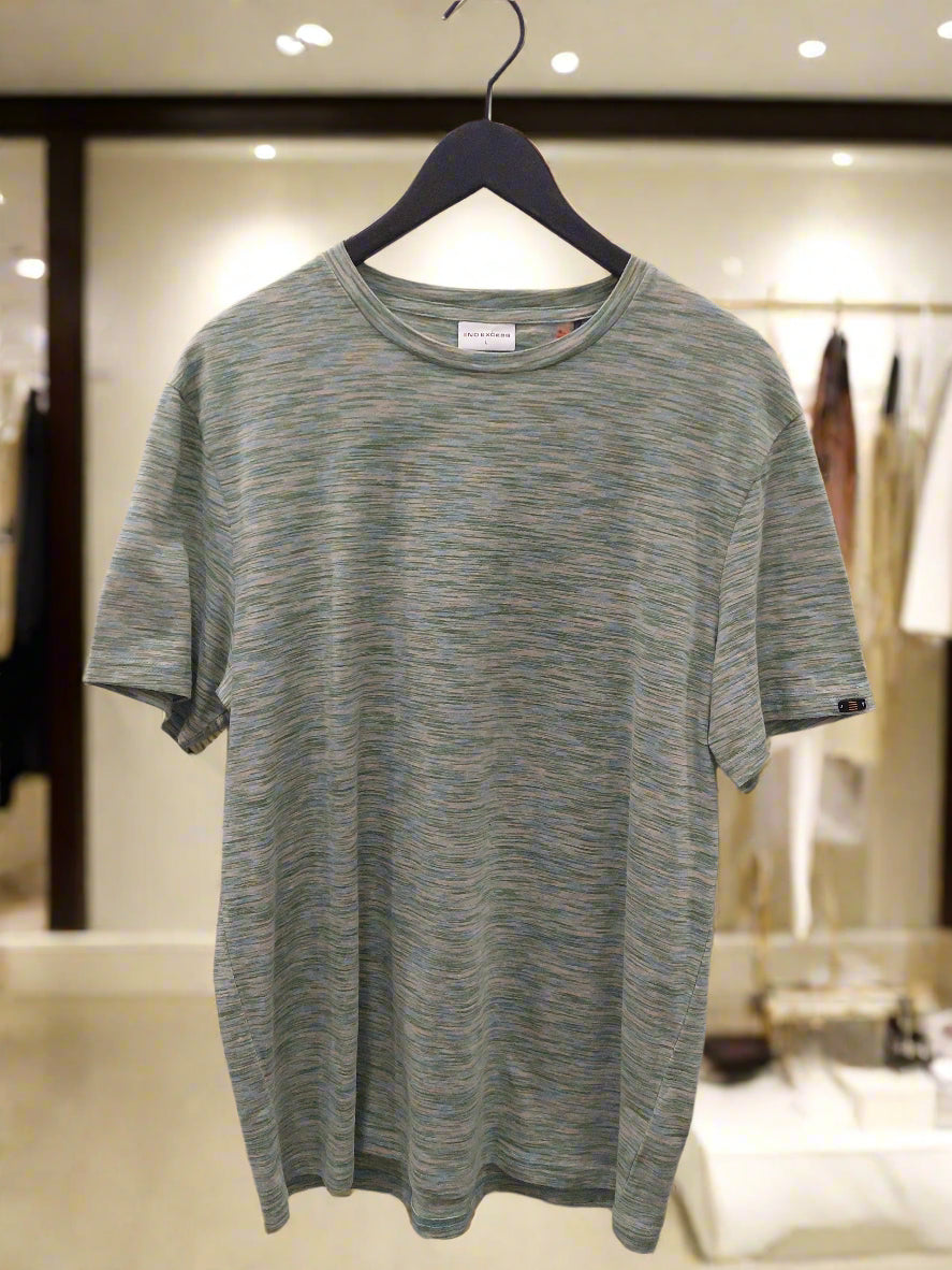 NO EXCESS green t-shirt for men