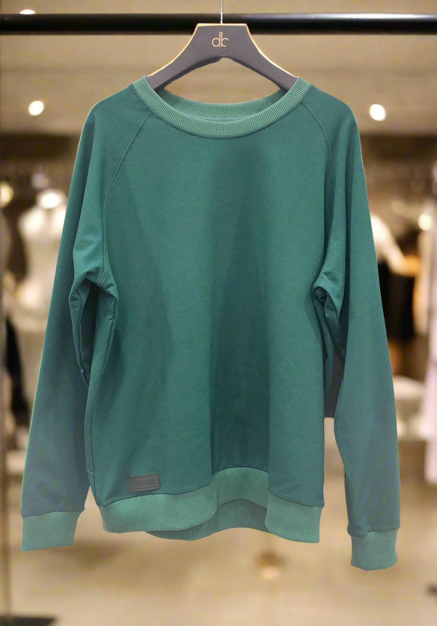 PEPPER UNISEX Opal Green sweater
