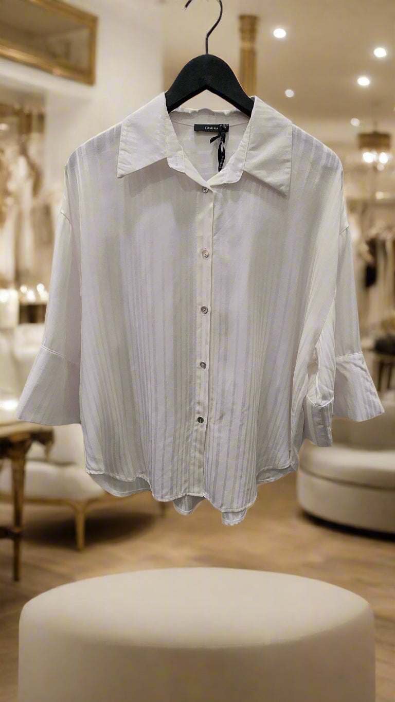 ALTAMIRA cream blouse for women