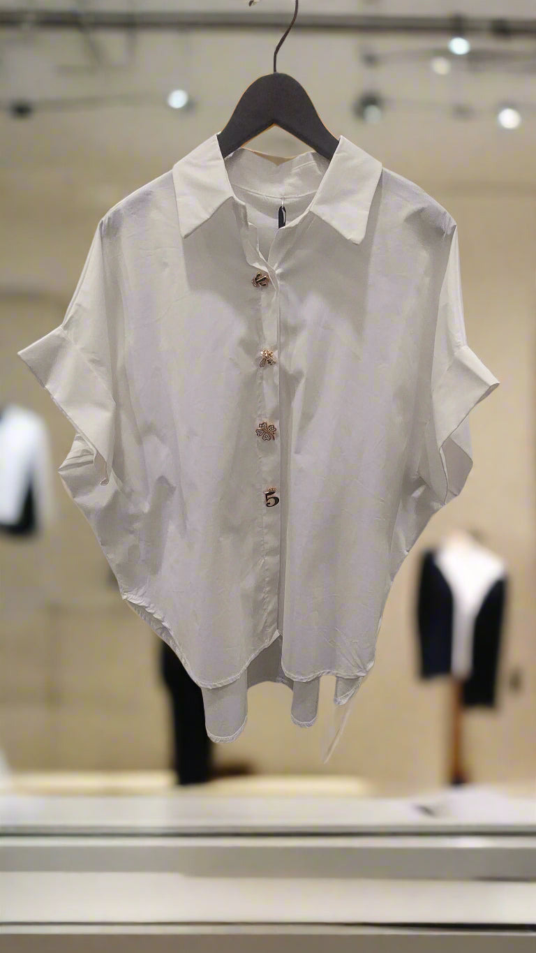 ALTAMIRA cream blouse for women