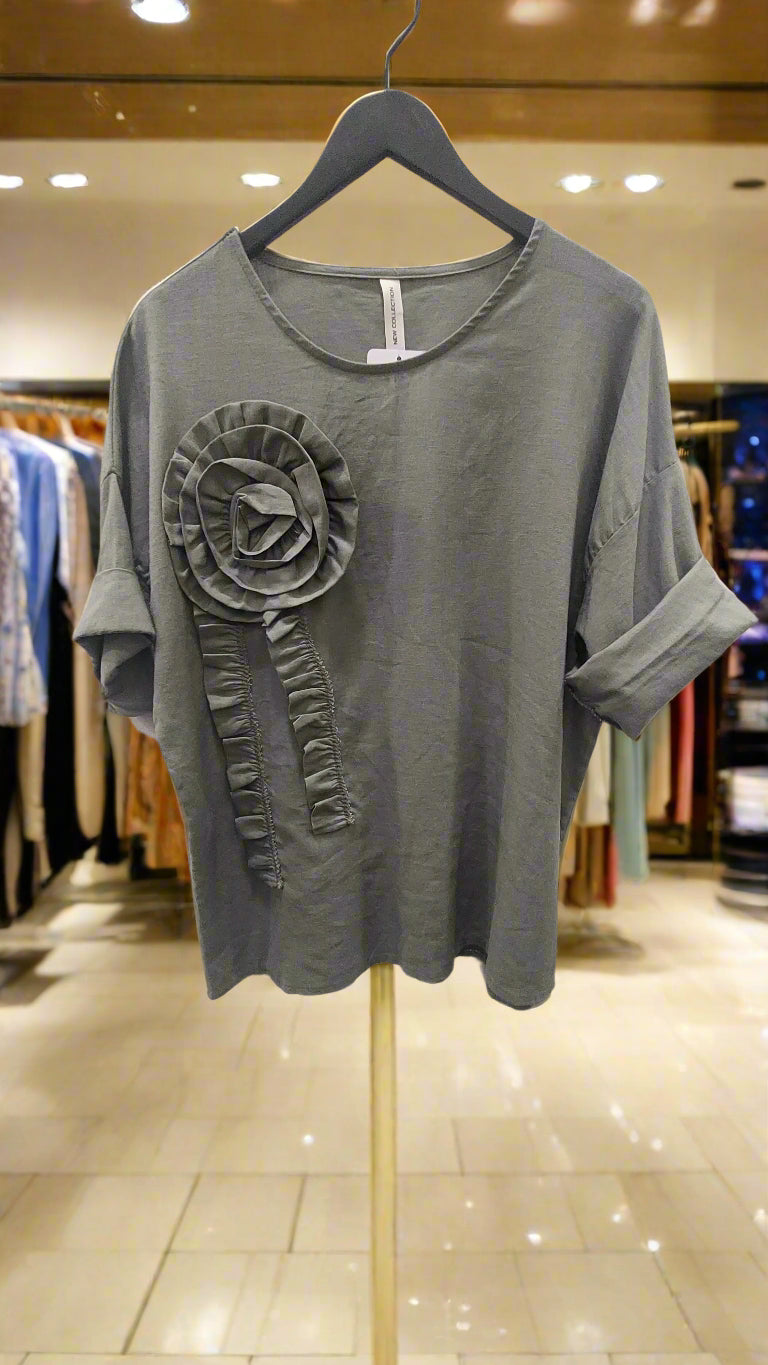 GIOYA & Co Khaki blouse for women