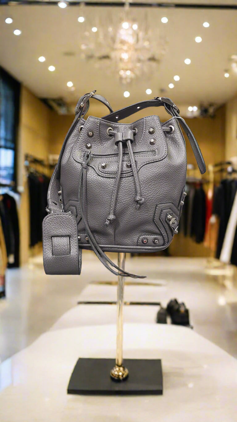 Pierre Cardin eco leather black handbag for women