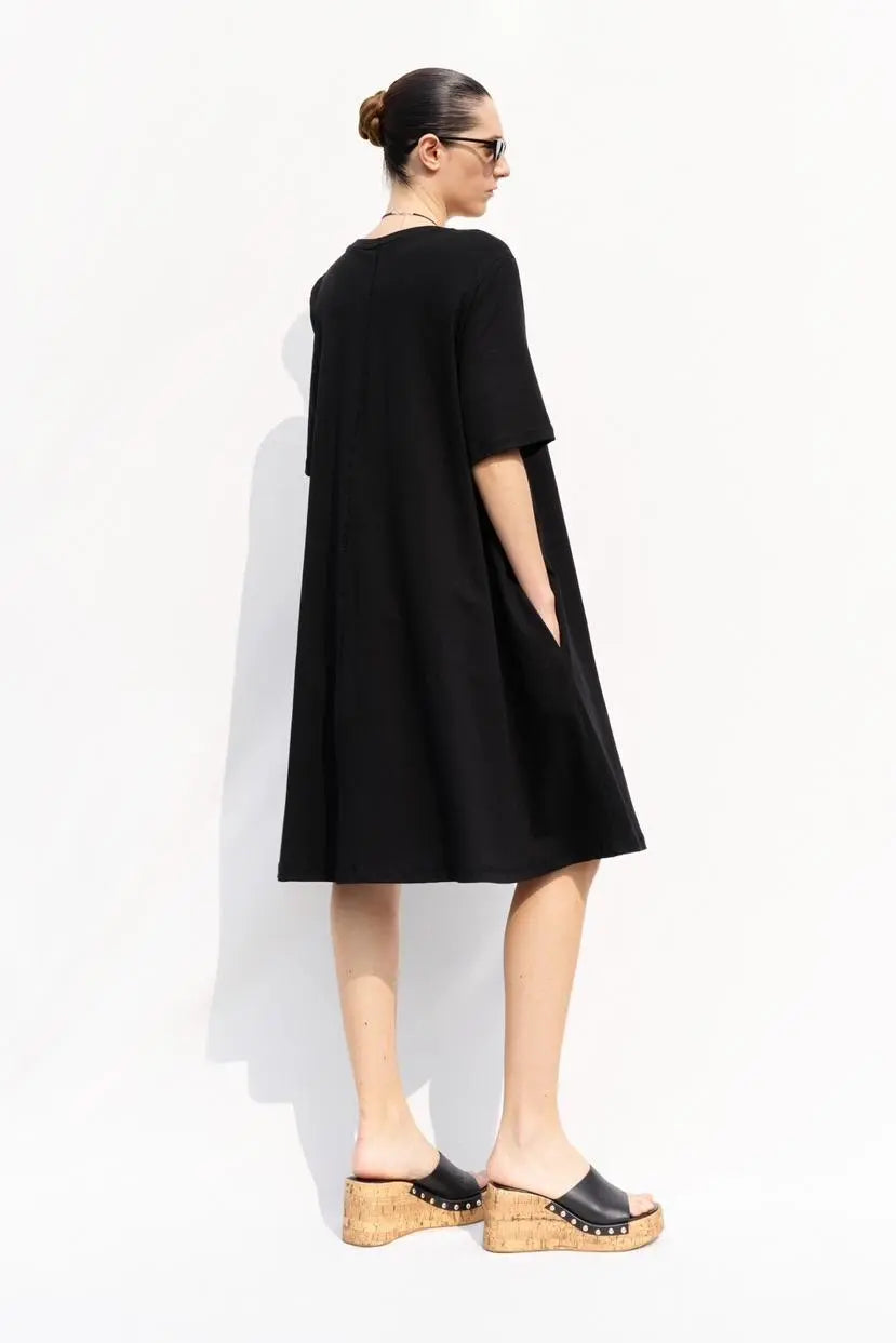 Lumina black dress for women