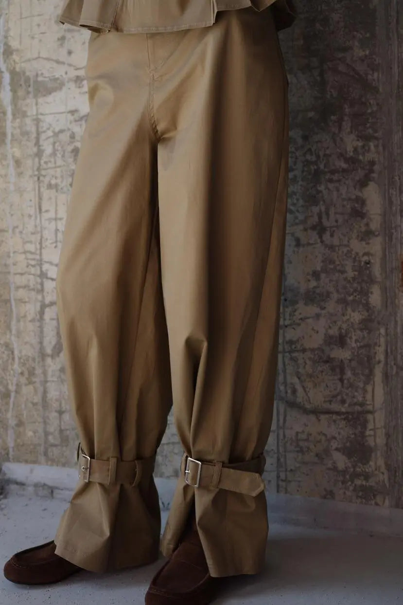 LUMINA beige pants for women