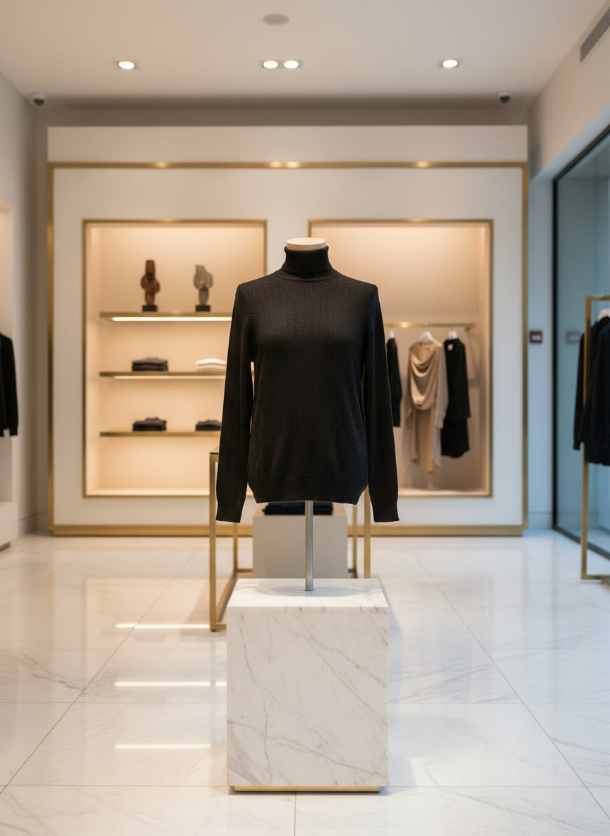 ALTITUDINE megztinis aukšta apykakle