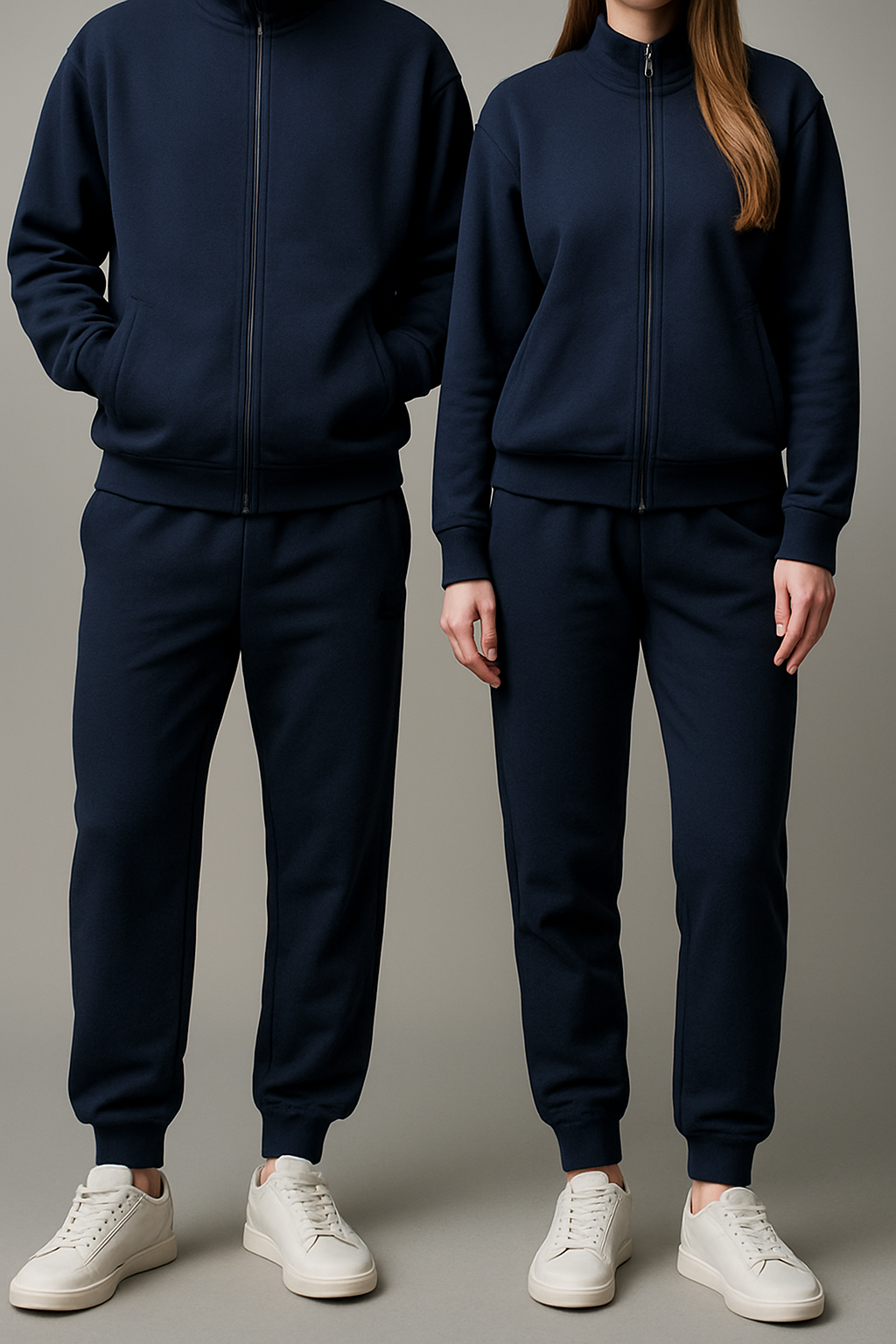 PEPPER UNISEX Comfort Navy kelnės