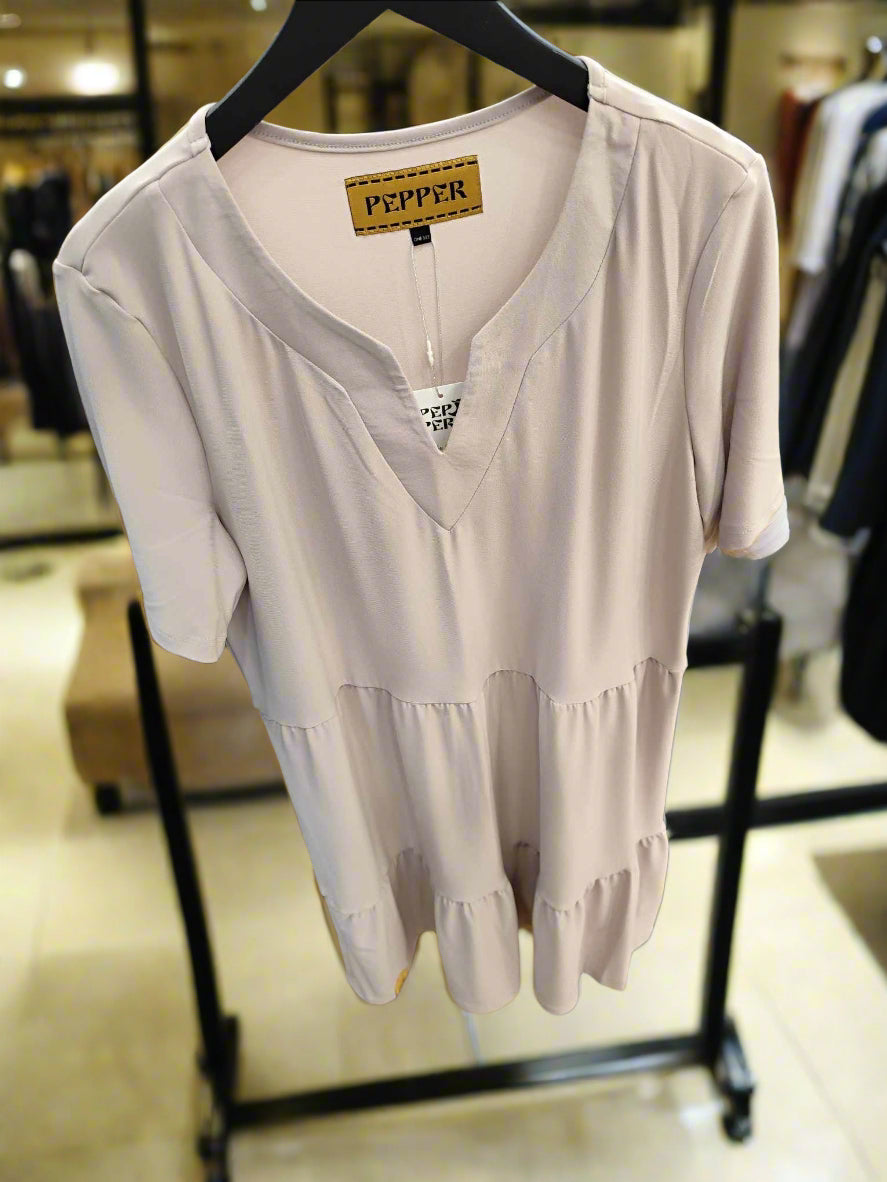 PEPPER silver suknelė moterims