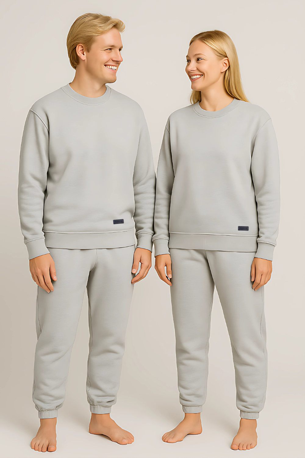 PEPPER UNISEX Dream Elastic Grey laisvalaikio kostiumas