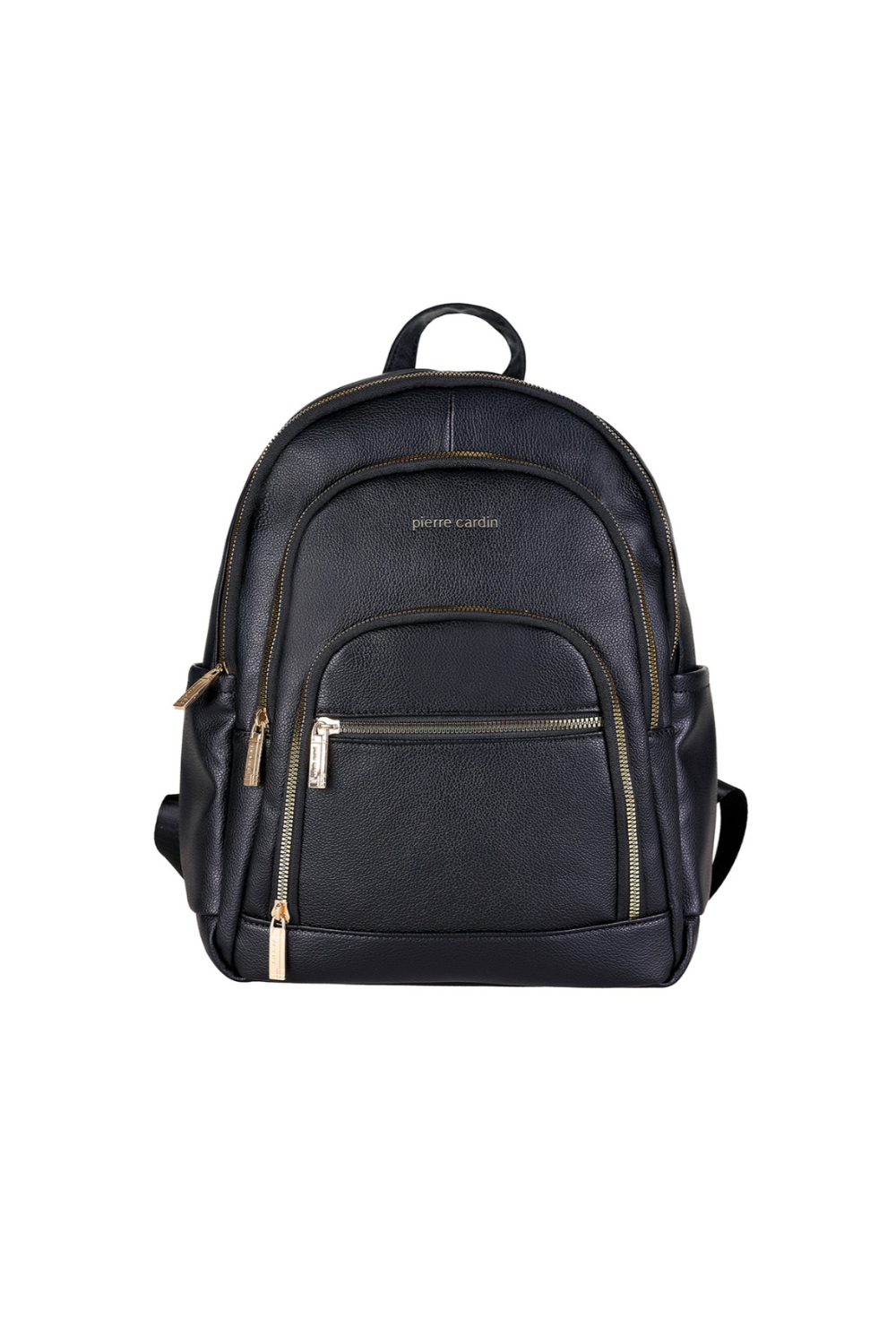 Pierre Cardin eco leather black backpack for women