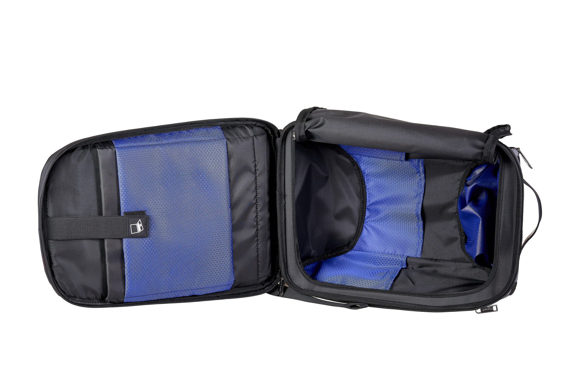 Pierre Cardin black backpack with lock for men