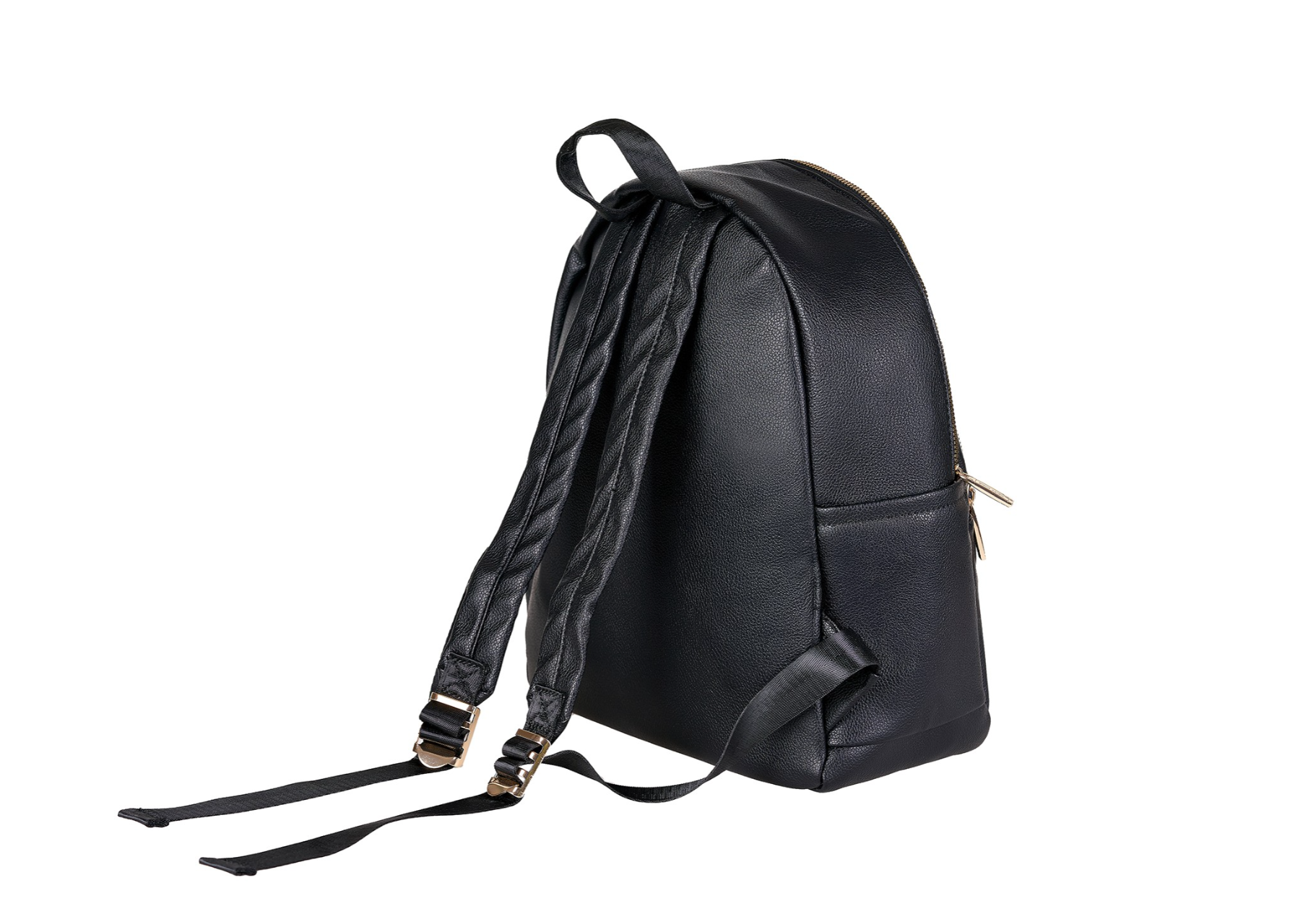 Pierre Cardin eco leather black backpack for women