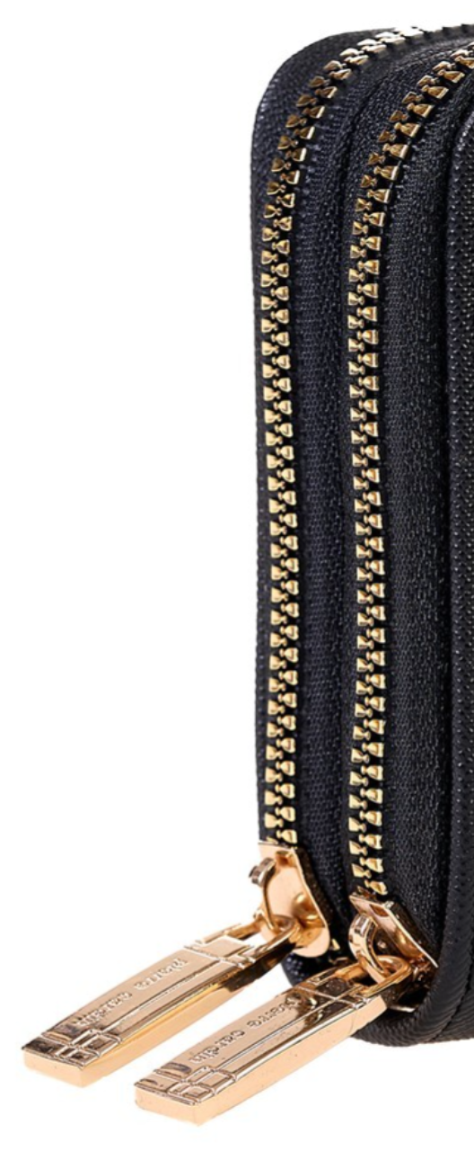 Pierre Cardin juoda eko odos piniginė moterims