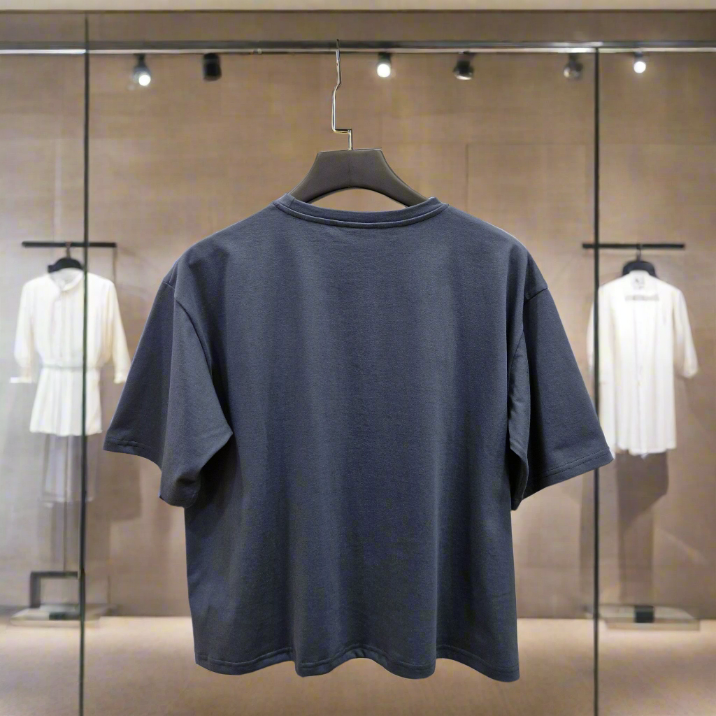 PEPPER Ombre Blue ploni marškinėliai moterims