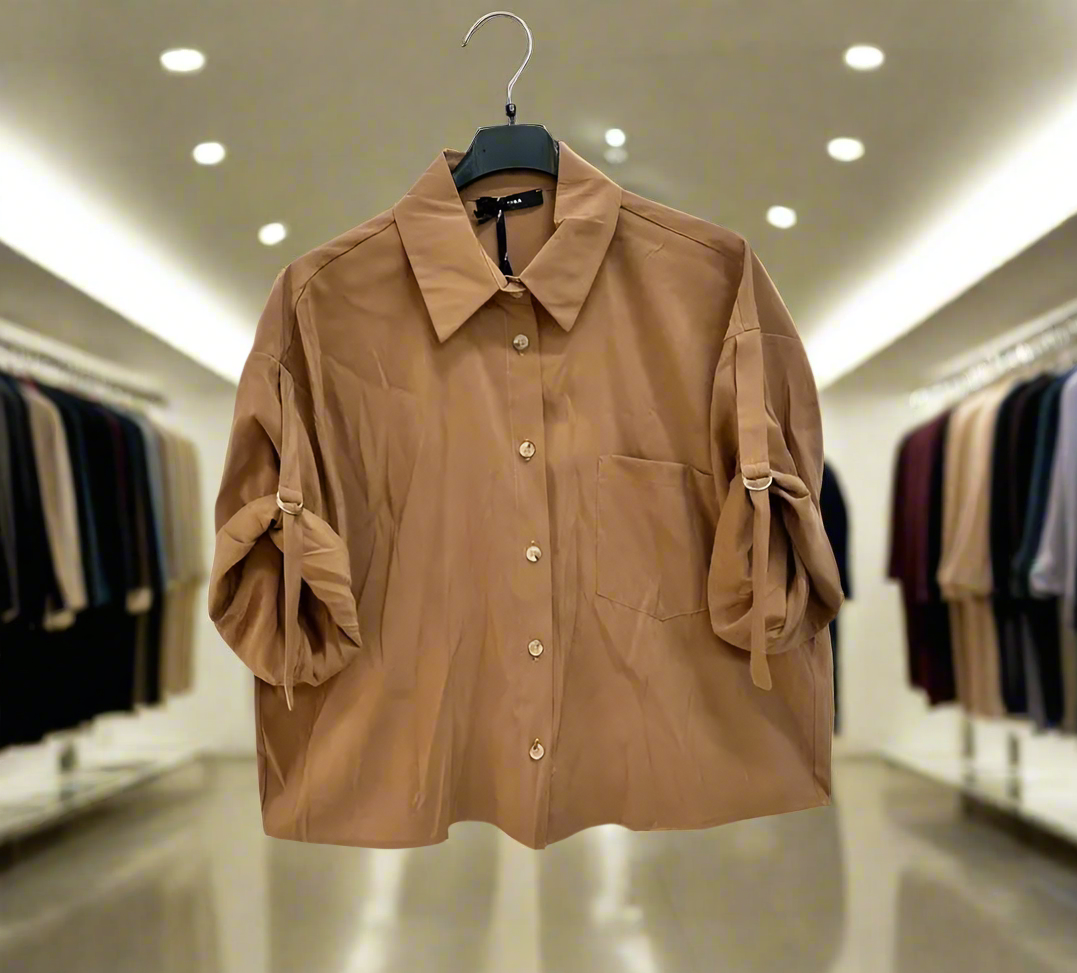 LUMINA brown shirt for women