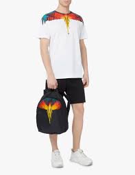 MARCELO BURLON universali juoda kuprinė