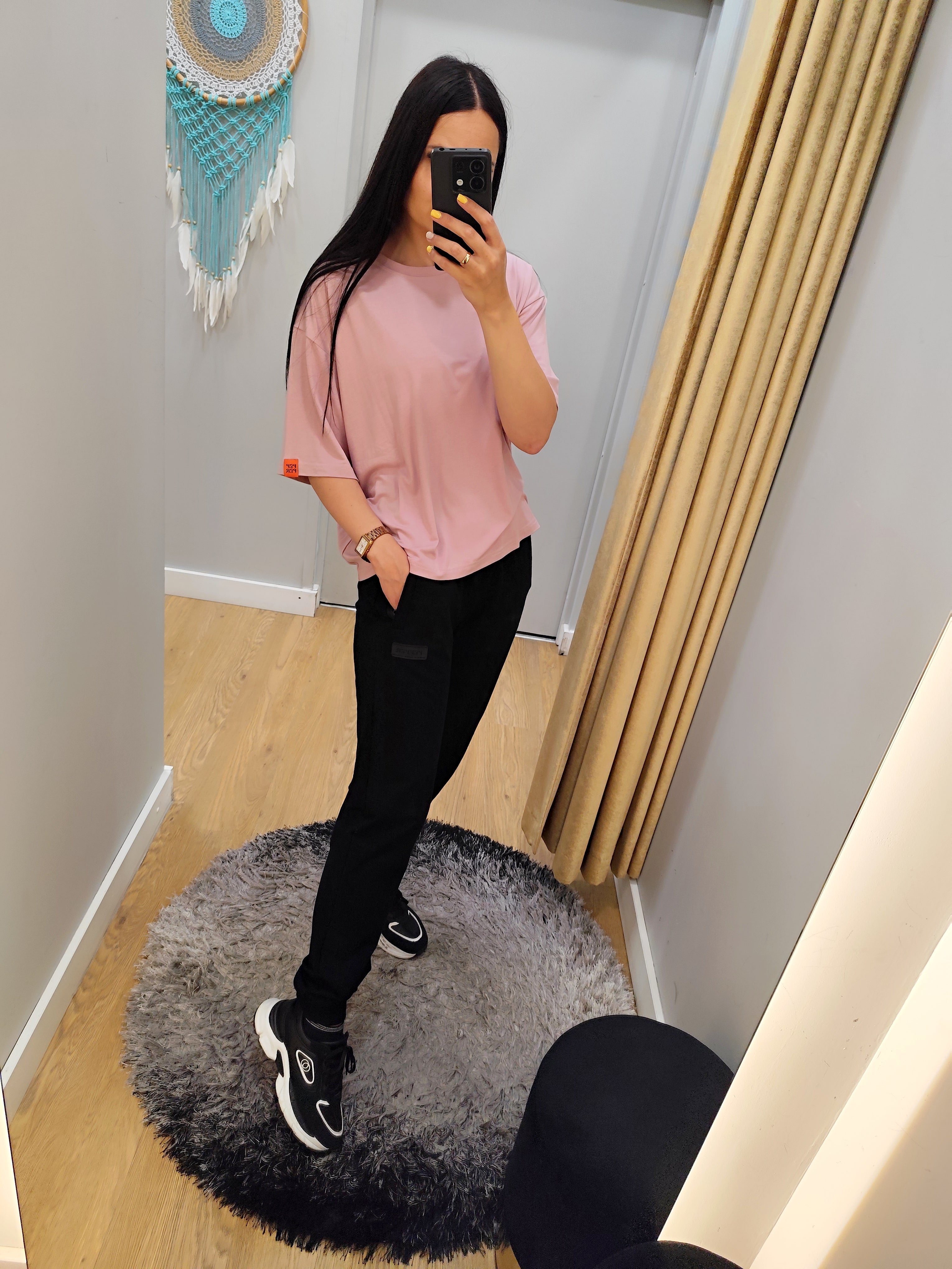 PEPPER Coral marškinėliai moterims