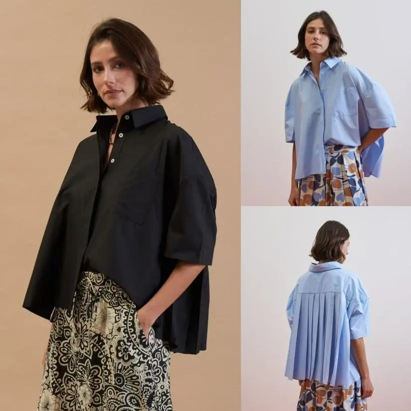 GIOYA & Co blue shirt for women