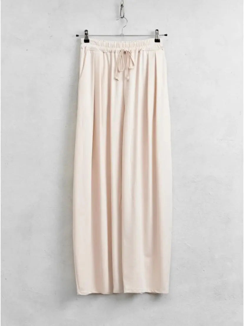 LUMINA cream pants for women