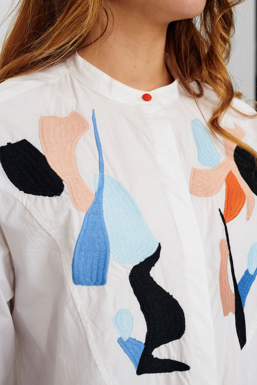 NUMPH white shirt for women