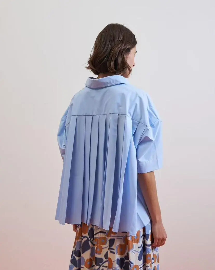 GIOYA & Co blue shirt for women