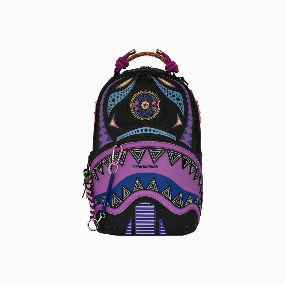 SPRAYGROUND AI Purple Wonderland universal backpack