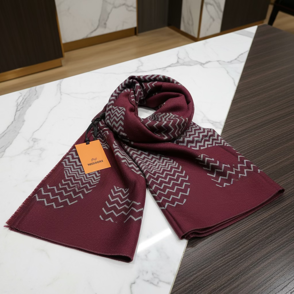 Missoni vilnonis šalikas