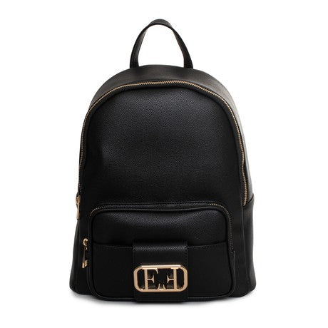 Egon Von Furstenberg black backpack for women