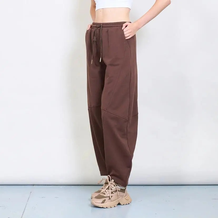 Altamira black knit pants for women