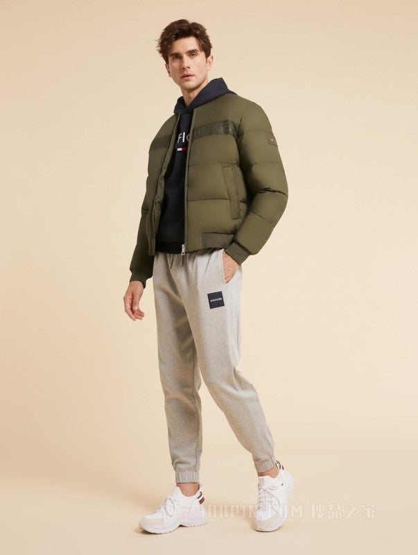 TOMMY HILFIGER žalia striukė vyrams