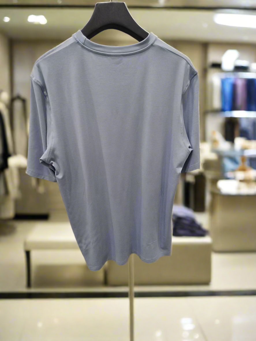 PEPPER sky blue polo shirt for men