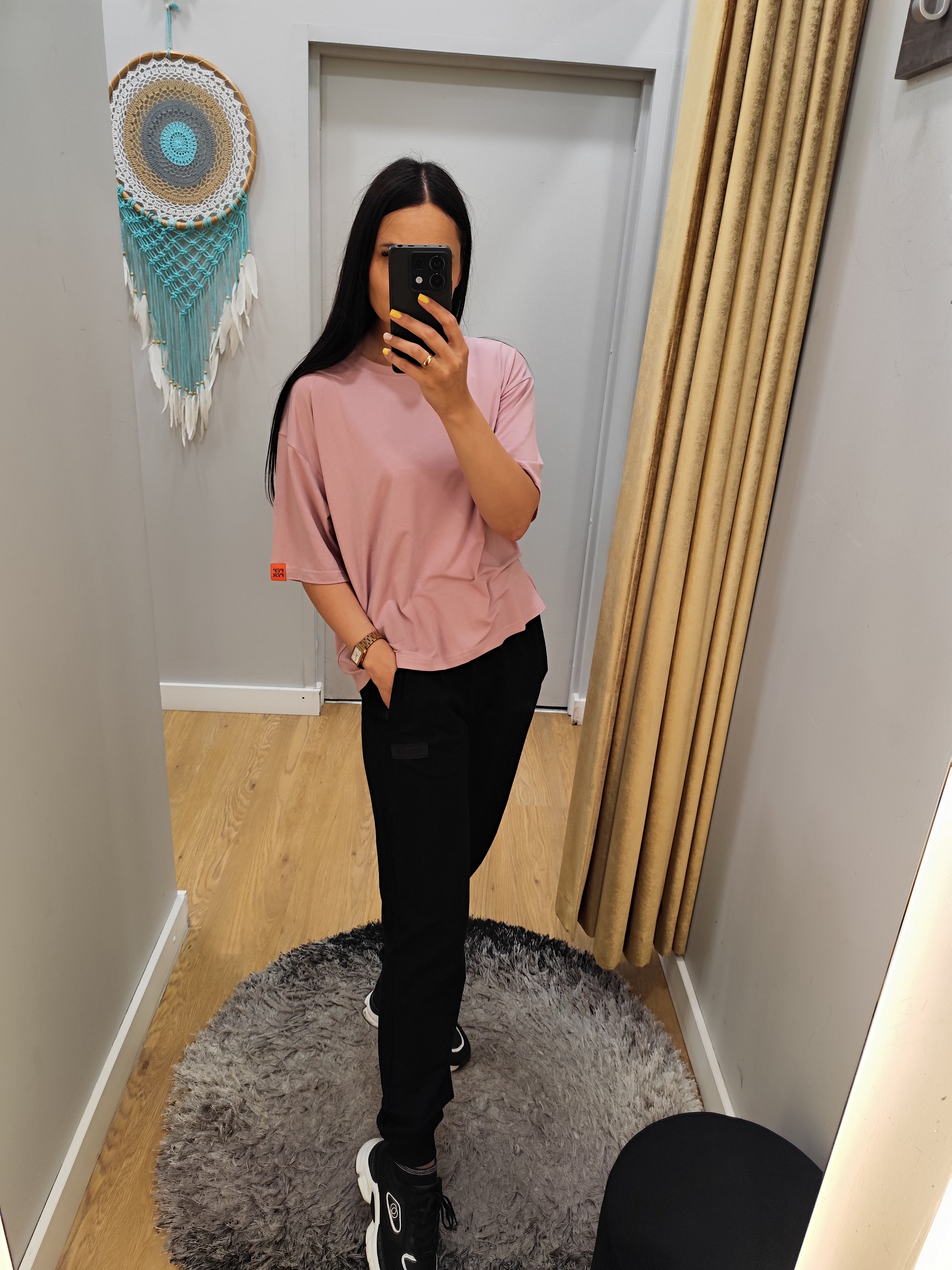 PEPPER Coral marškinėliai moterims