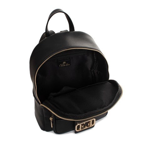 Egon Von Furstenberg black backpack for women