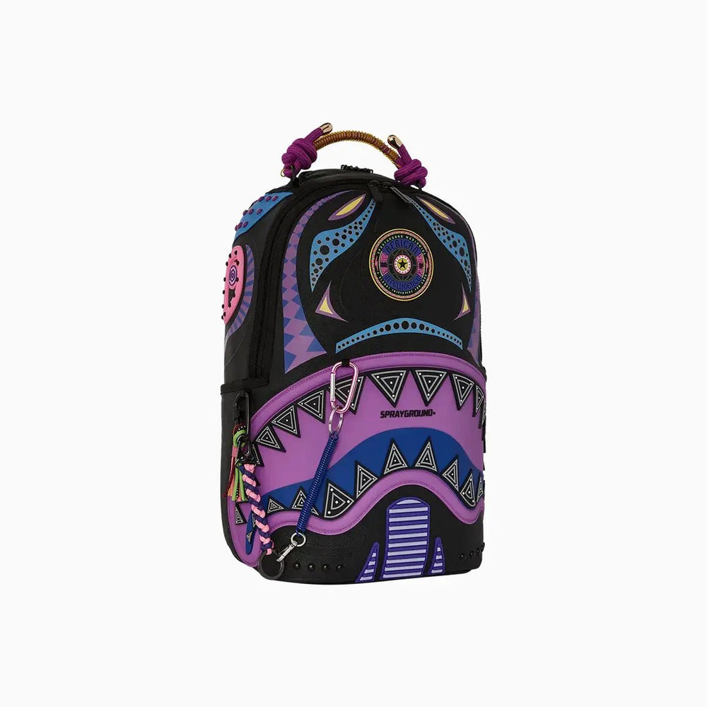 SPRAYGROUND AI Purple Wonderland universal backpack