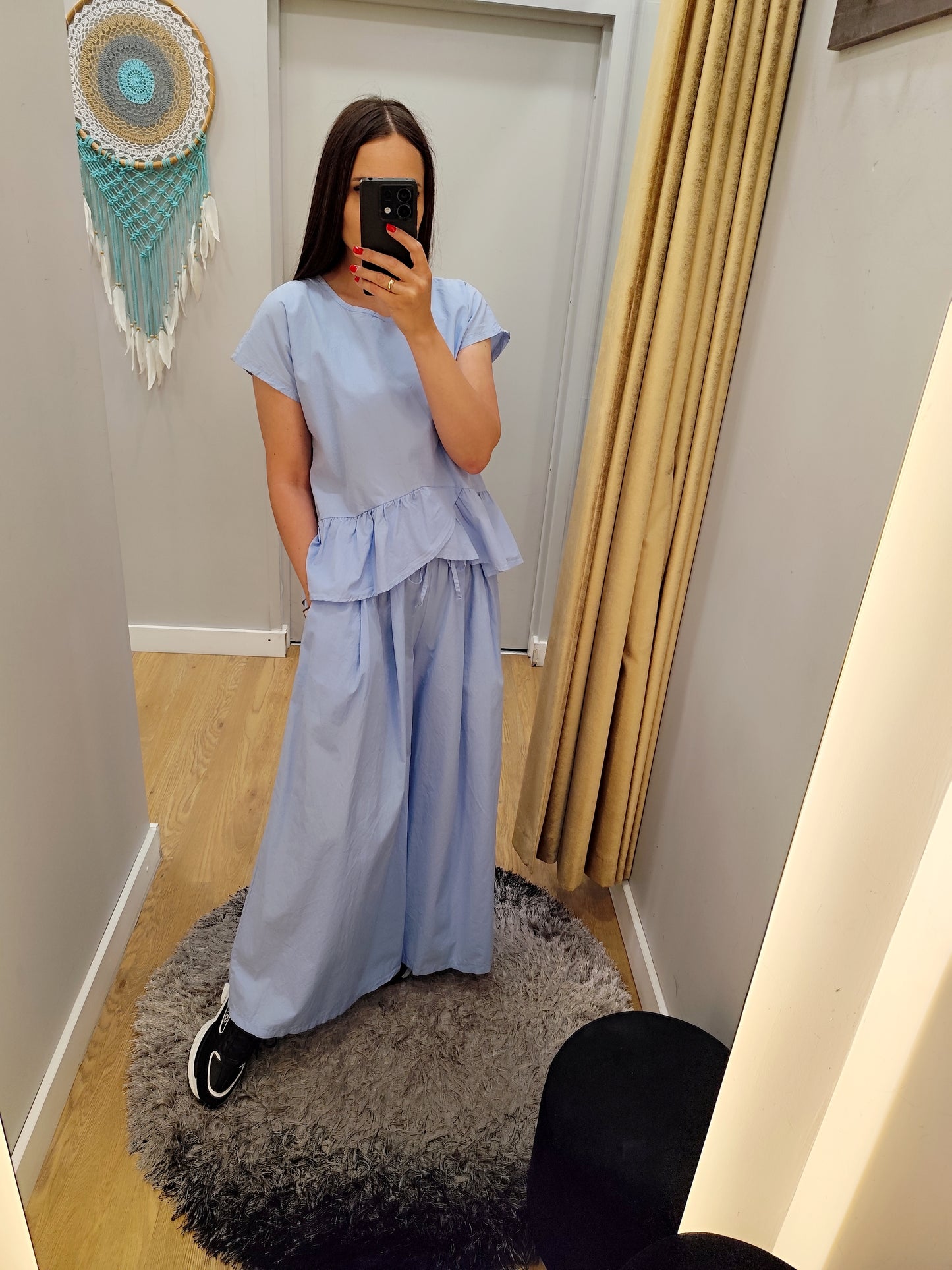 ALTAMIRA blue pants for women