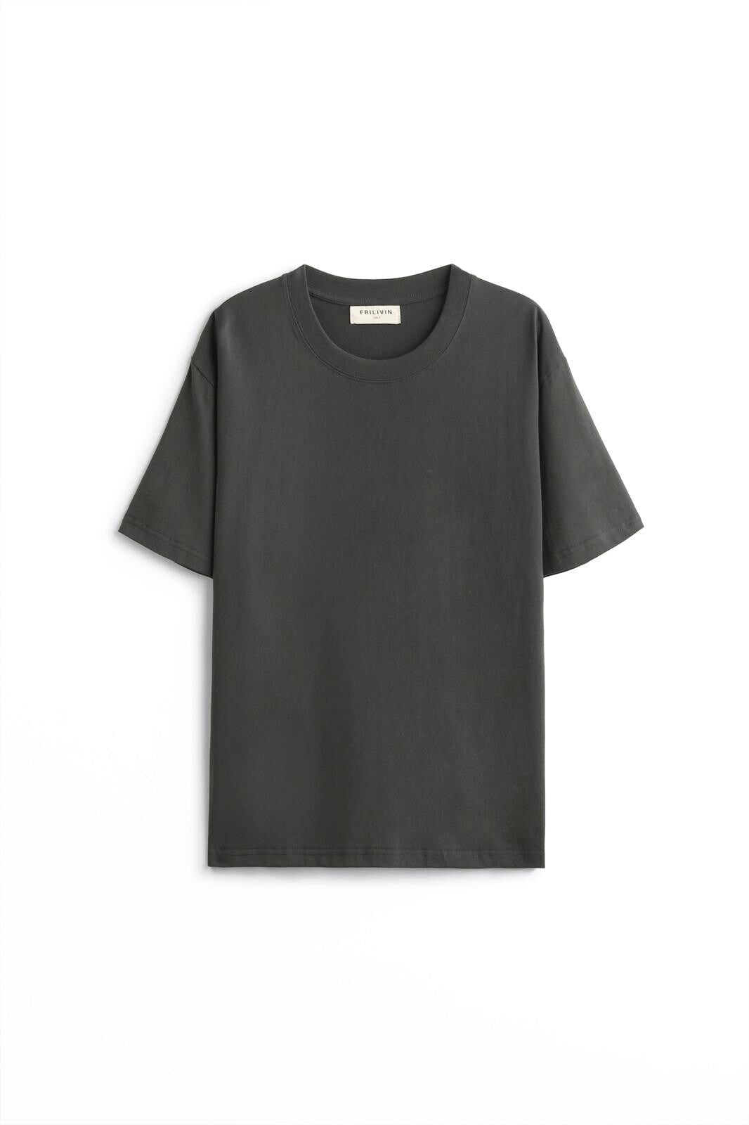 FRILIVIN gray oversized t-shirt for men