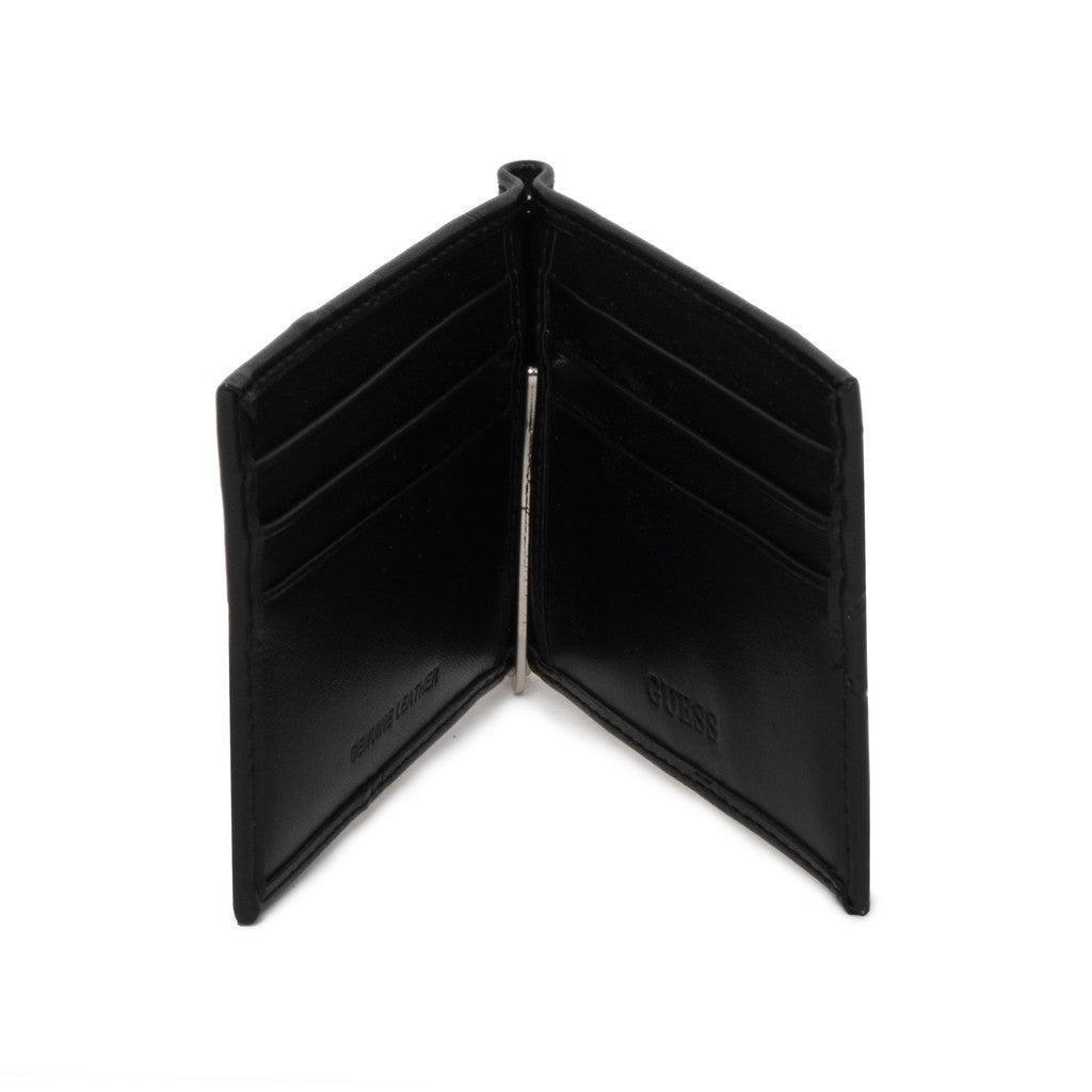 GUESS juoda kortelių piniginė vyrams