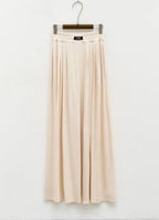 Lumina cream casual pants for women