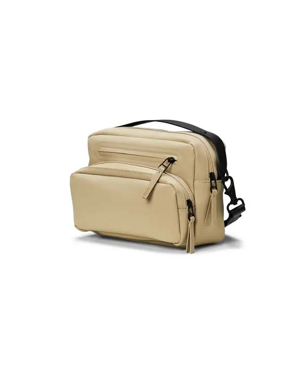 RAINS BOX BAG sand shoulder bag