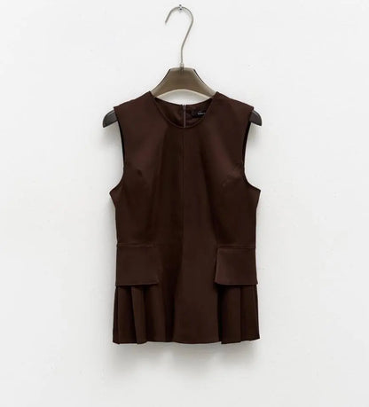 LUMINA brown blouse for women