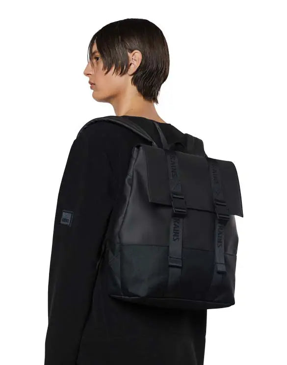 RAINS Trail MSN Bag black backpack