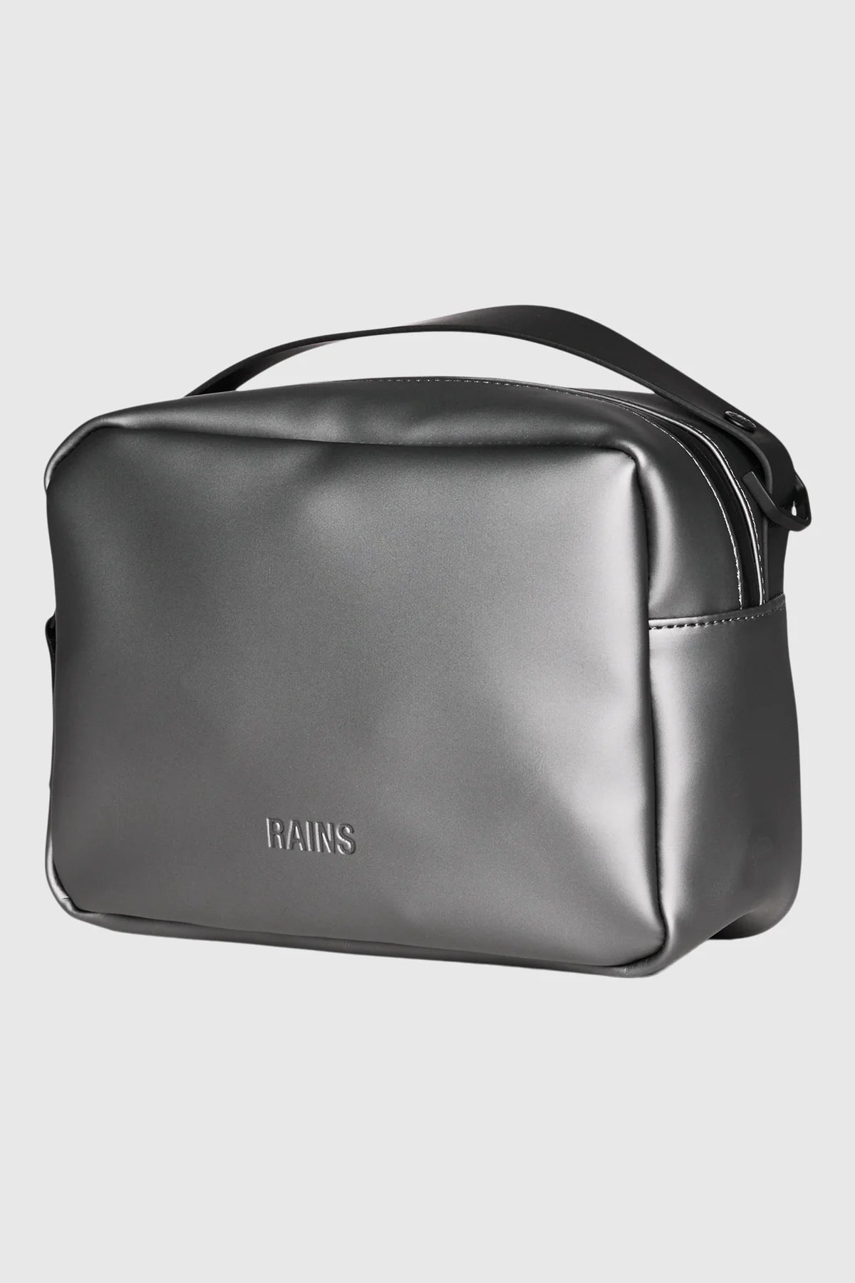 RAINS BOX BAG gray shoulder bag