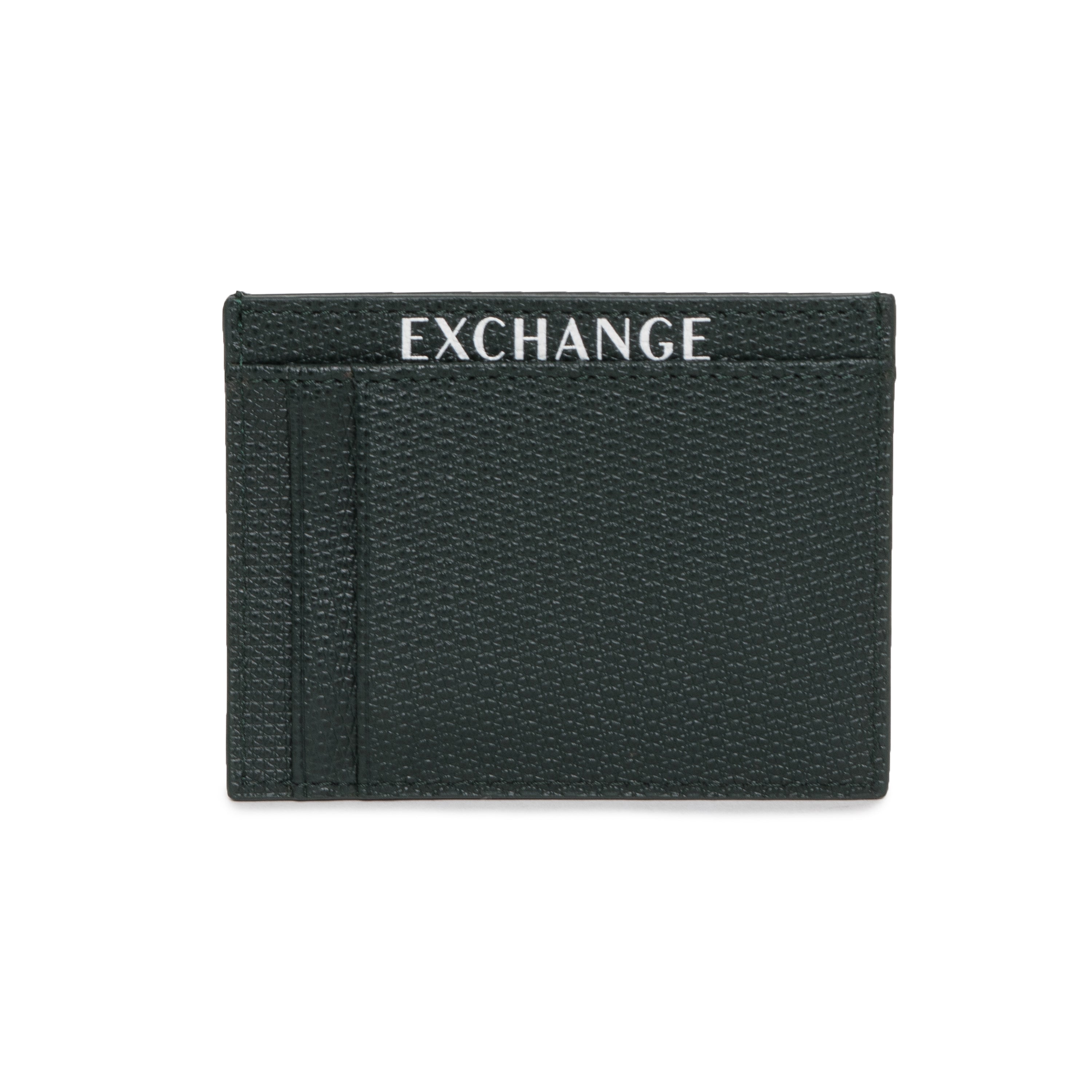 ARMANI EXCHANGE deep forest card holder