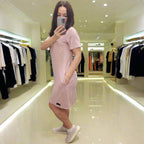 PEPPER Blush Pink bamboo dress for women
