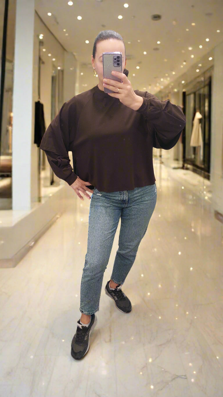 LUMINA cream blouse for women / One Size