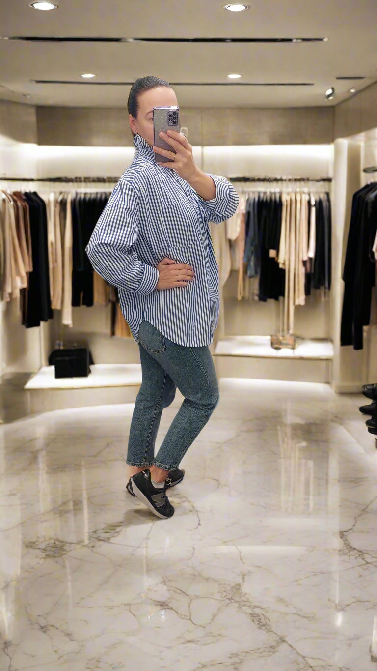 ALTAMIRA cream blouse for women