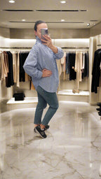 ALTAMIRA cream blouse for women
