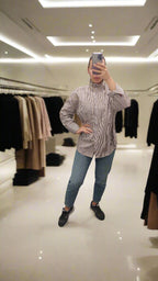 ALTAMIRA cream blouse for women