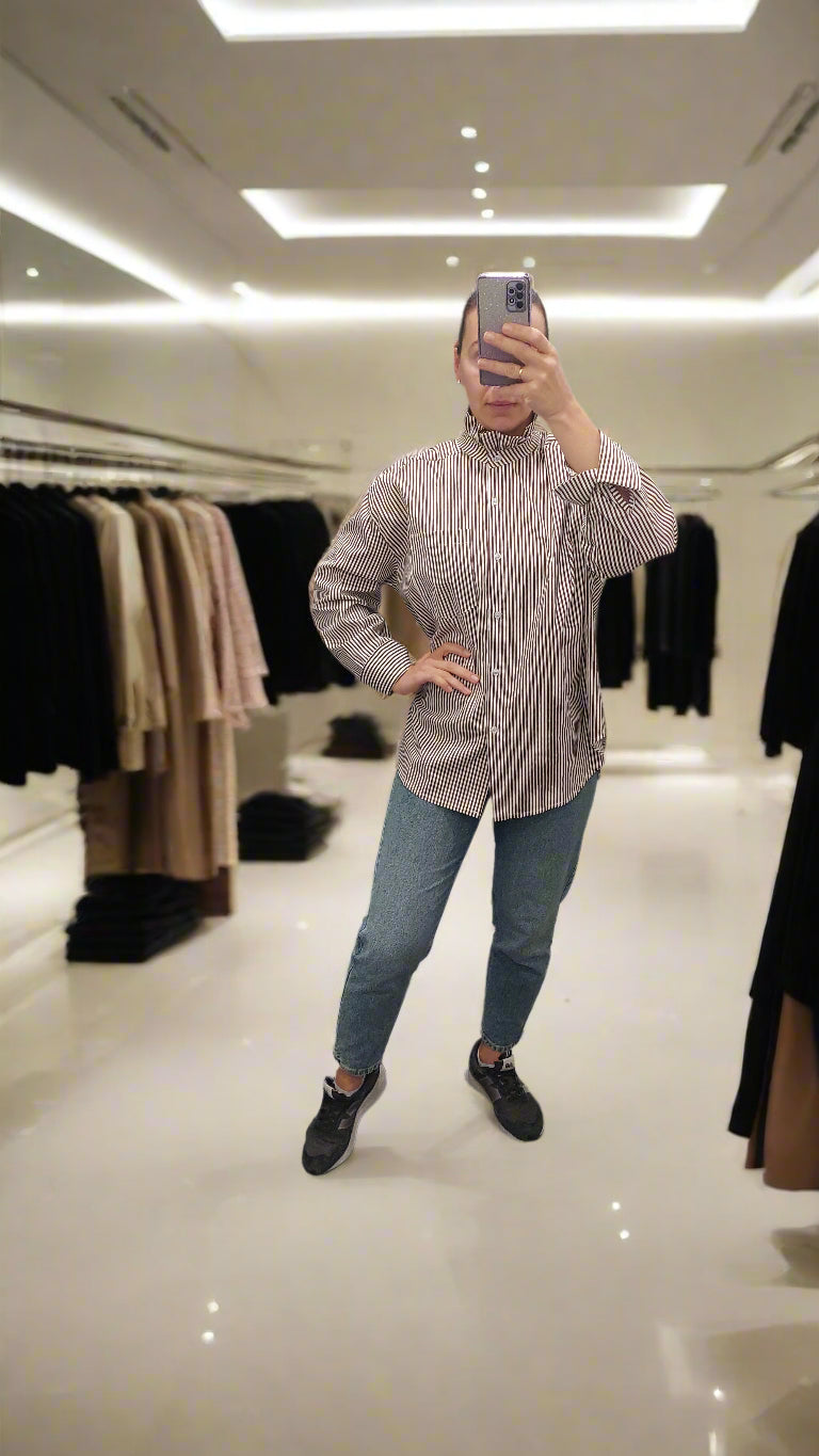 ALTAMIRA cream blouse for women