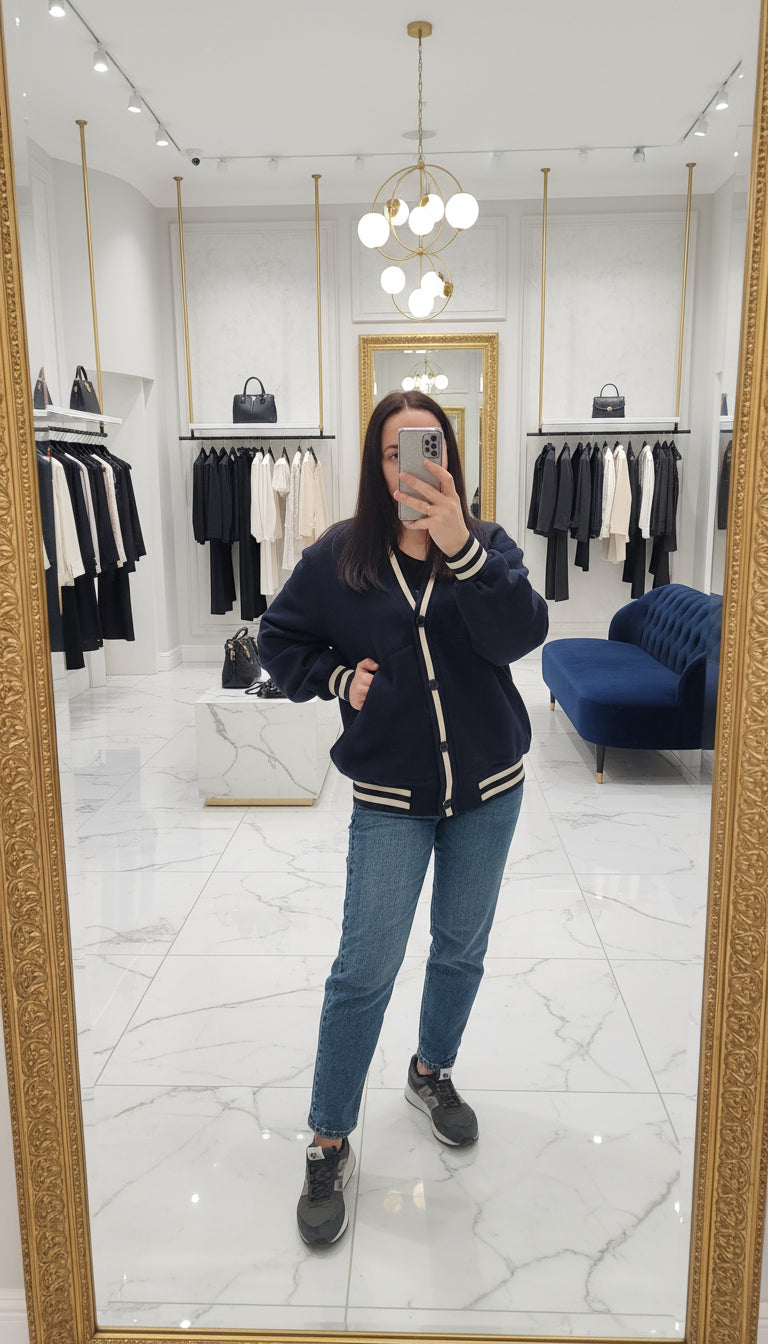 LUMINA black cardigan for women