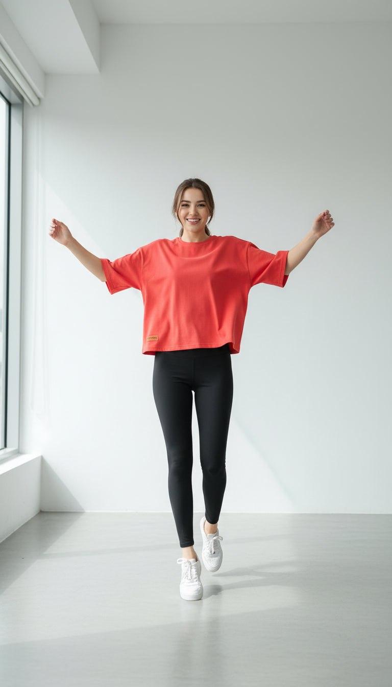 PEPPER Coral T-shirt for women 